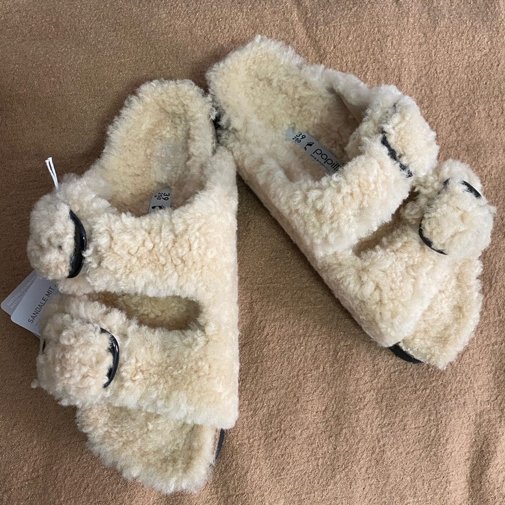 Birkenstock Big Buckle Shearling
